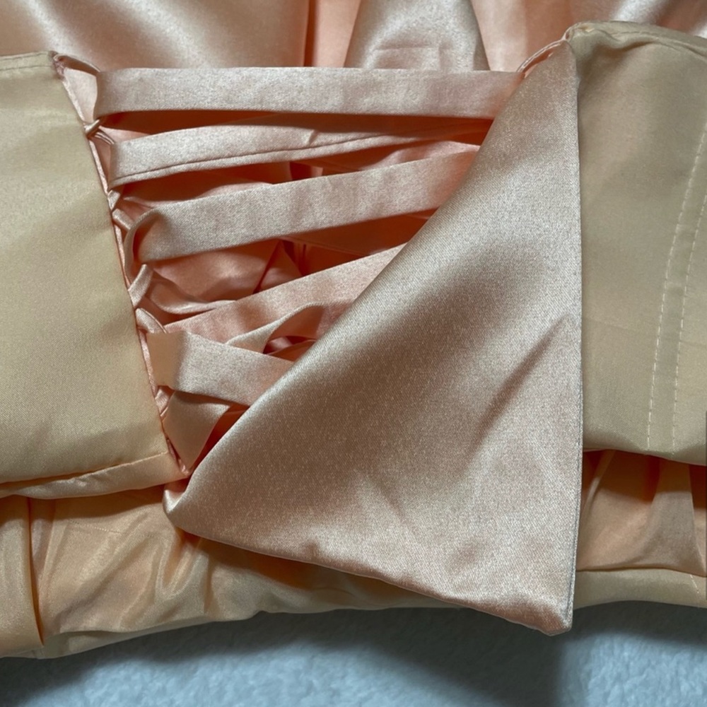Vnaix Wedding Dress Color Peach NWOT - Picture 11 of 11